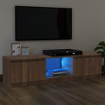 Tv-Meubel Met Led-Verlichting 120X30X35,5 Cm