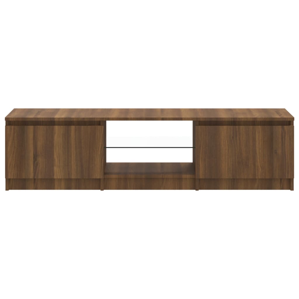 Tv-Meubel Met Led-Verlichting 140X40X35,5 Cm