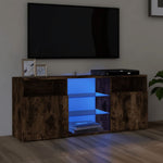 Tv-Meubel Met Led-Verlichting 120X30X50 Cm