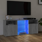 Tv-Meubel Met Led-Verlichting 120X30X50 Cm