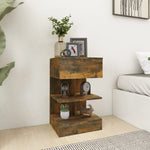 Nachtkastjes 40X35X65 Cm Bewerkt Hout Eiken