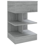 Nachtkastjes 40X35X65 Cm Bewerkt Hout Eiken