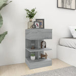 Nachtkastjes 40X35X65 Cm Bewerkt Hout Eiken