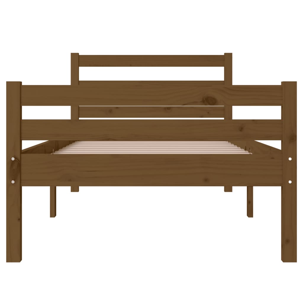 Bedframe Massief Hout