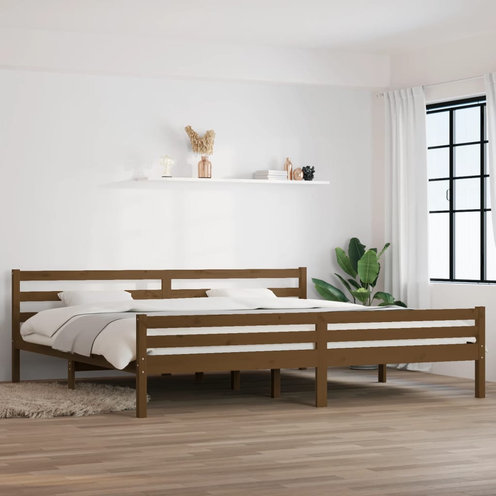 Bedframe Massief Hout