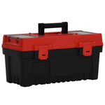 2 St Gereedschapskisten Polypropeen Zwart En Rood
