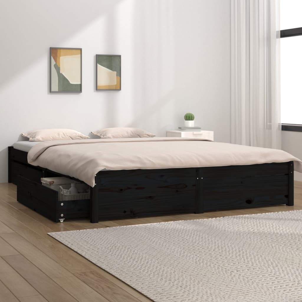 Bedframe Met Lades