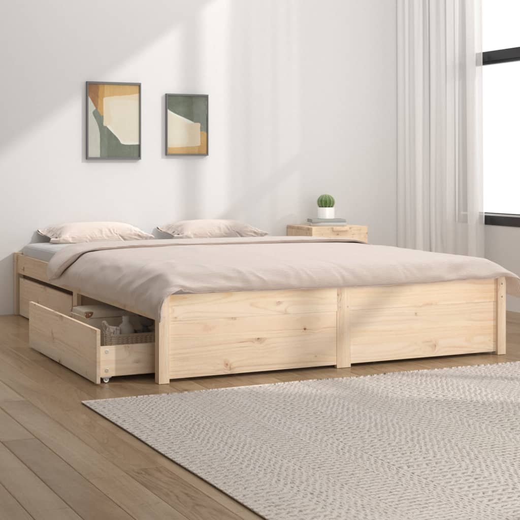 Bedframe Met Lades