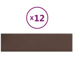 Wandpanelen 1,08 M² Kunstleer Bruin