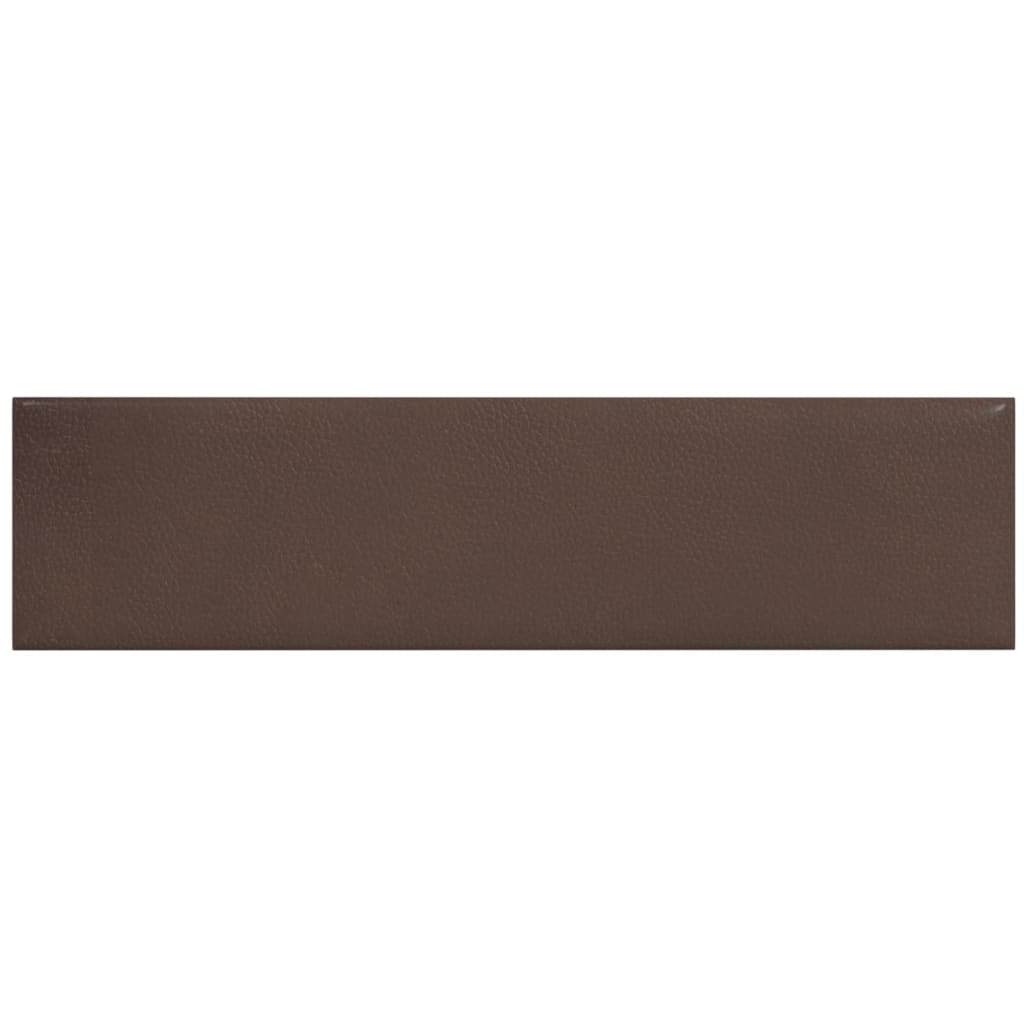 Wandpanelen 1,08 M² Kunstleer Bruin