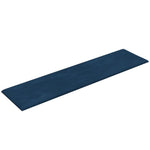 Wandpanelen 1,08 M² Fluweel Blauw