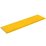 Wandpanelen 1,08 M² Fluweel Geel