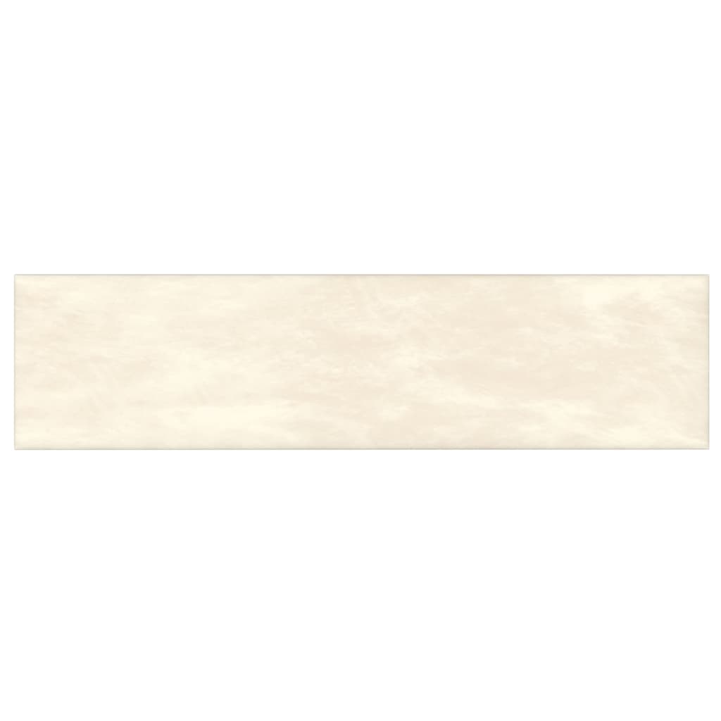 Wandpanelen 1,08 M² Fluweel Kleurig Crème