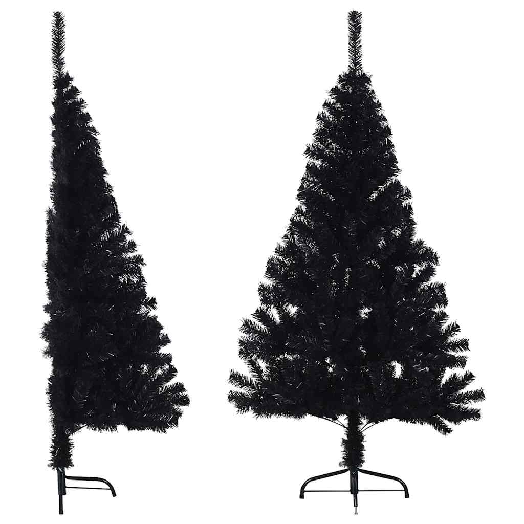 Kunstkerstboom Met Standaard Half 150 Cm Pvc