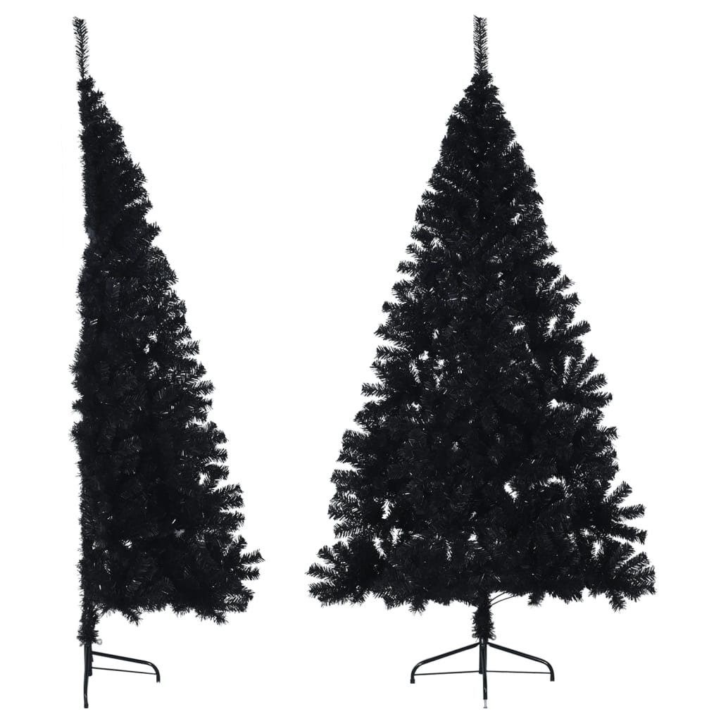 Kunstkerstboom Met Standaard Half 150 Cm Pvc