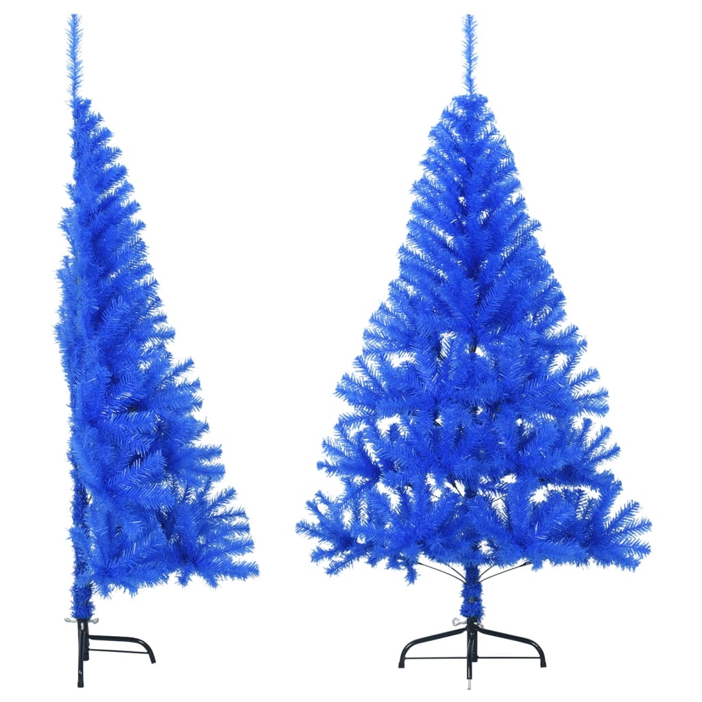 Kunstkerstboom Met Standaard Half 150 Cm Pvc