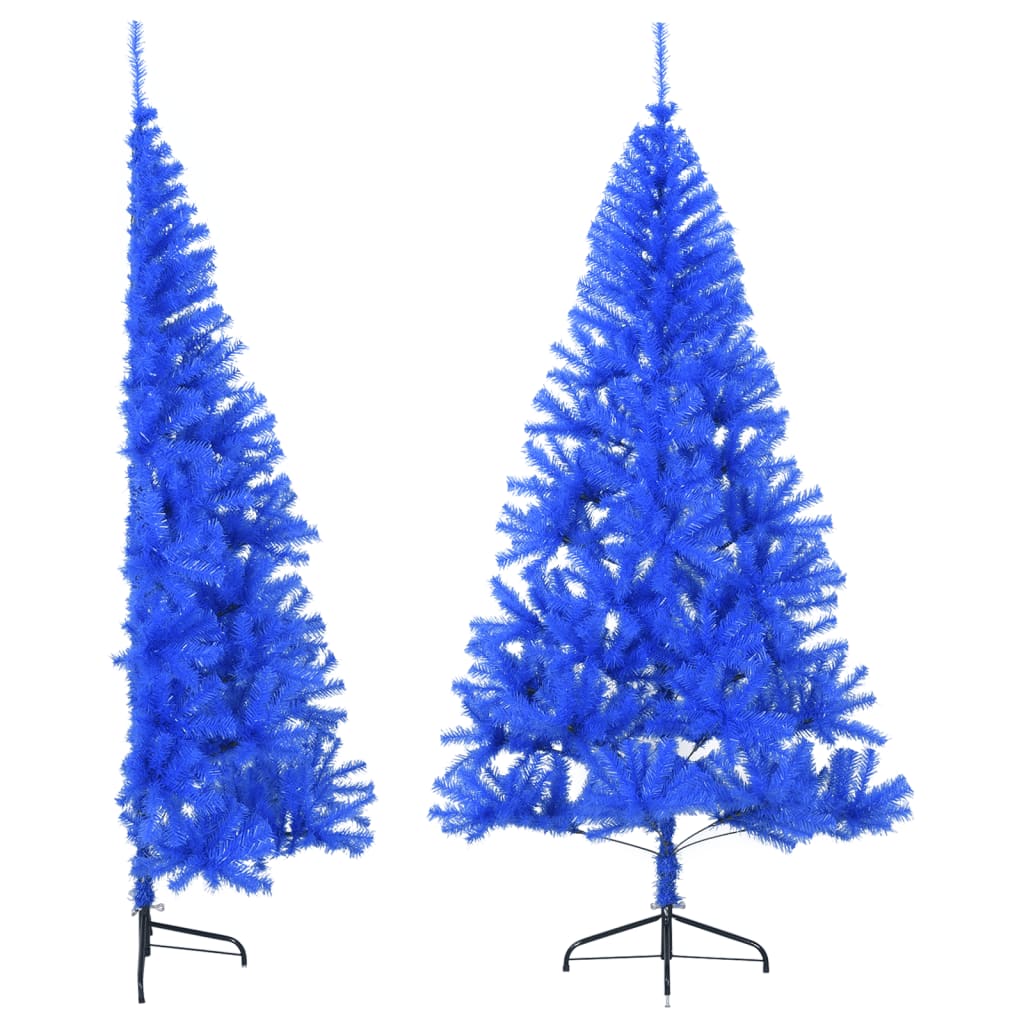 Kunstkerstboom Met Standaard Half 150 Cm Pvc