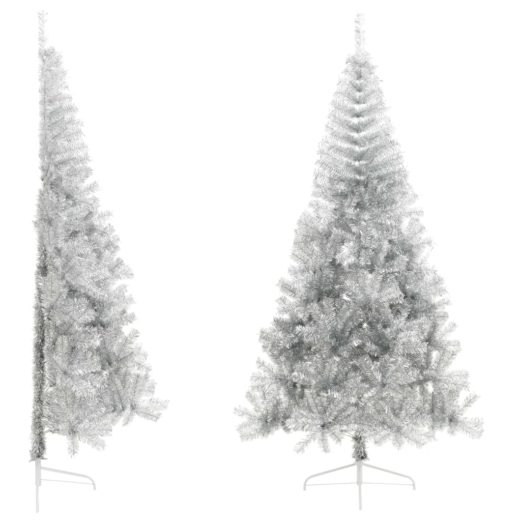 Kunstkerstboom Met Standaard Half 150 Cm Pvc