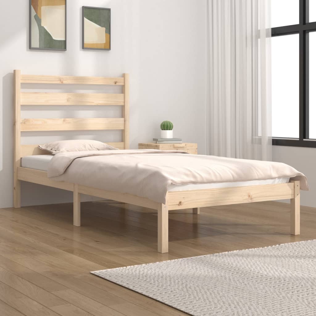 Bedframe Massief Grenenhout