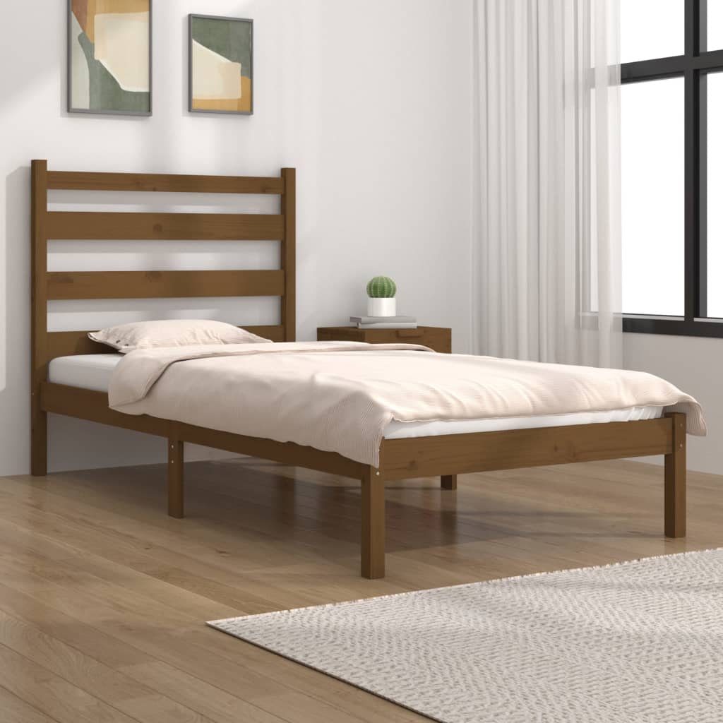 Bedframe Massief Grenenhout