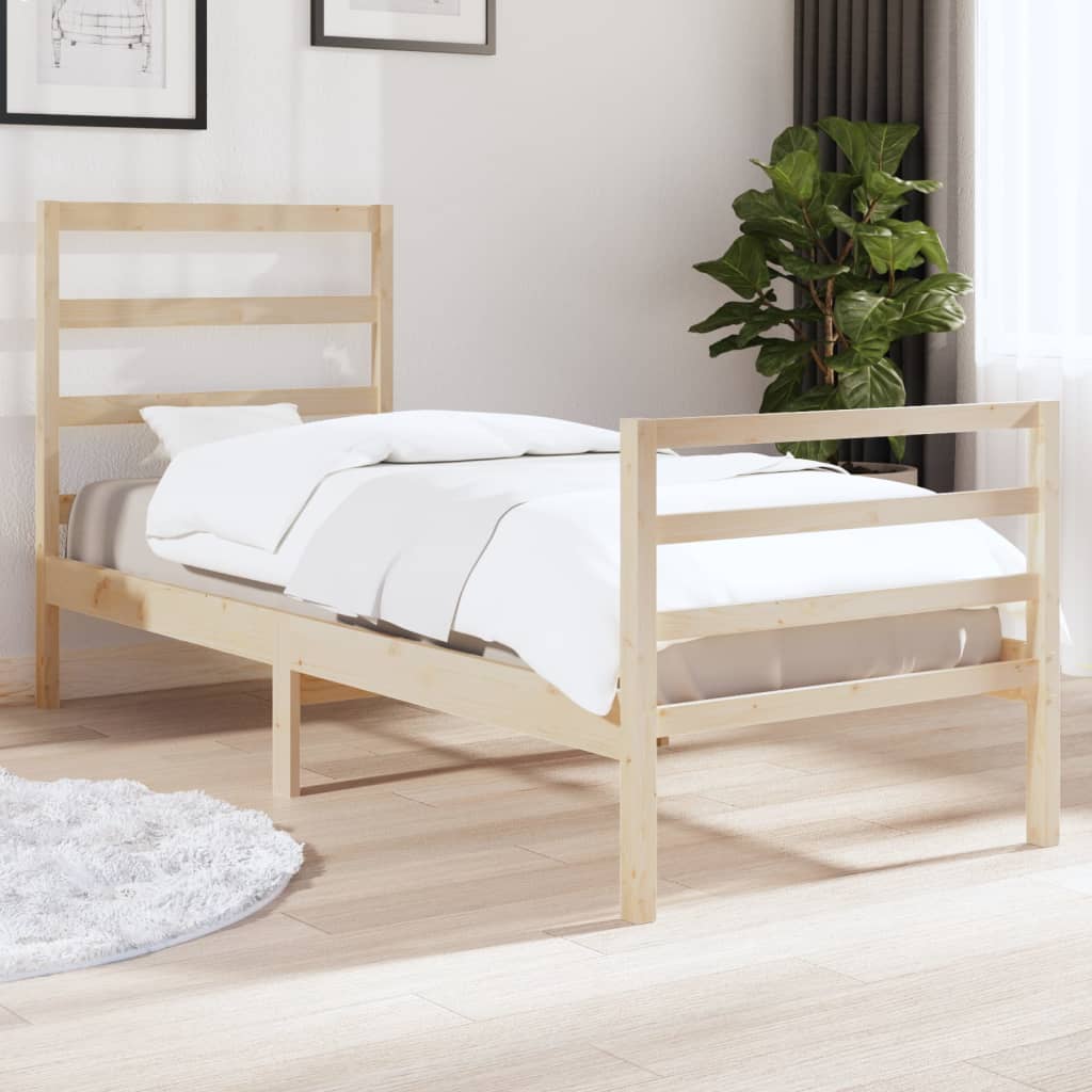 Bedframe Grenenhout