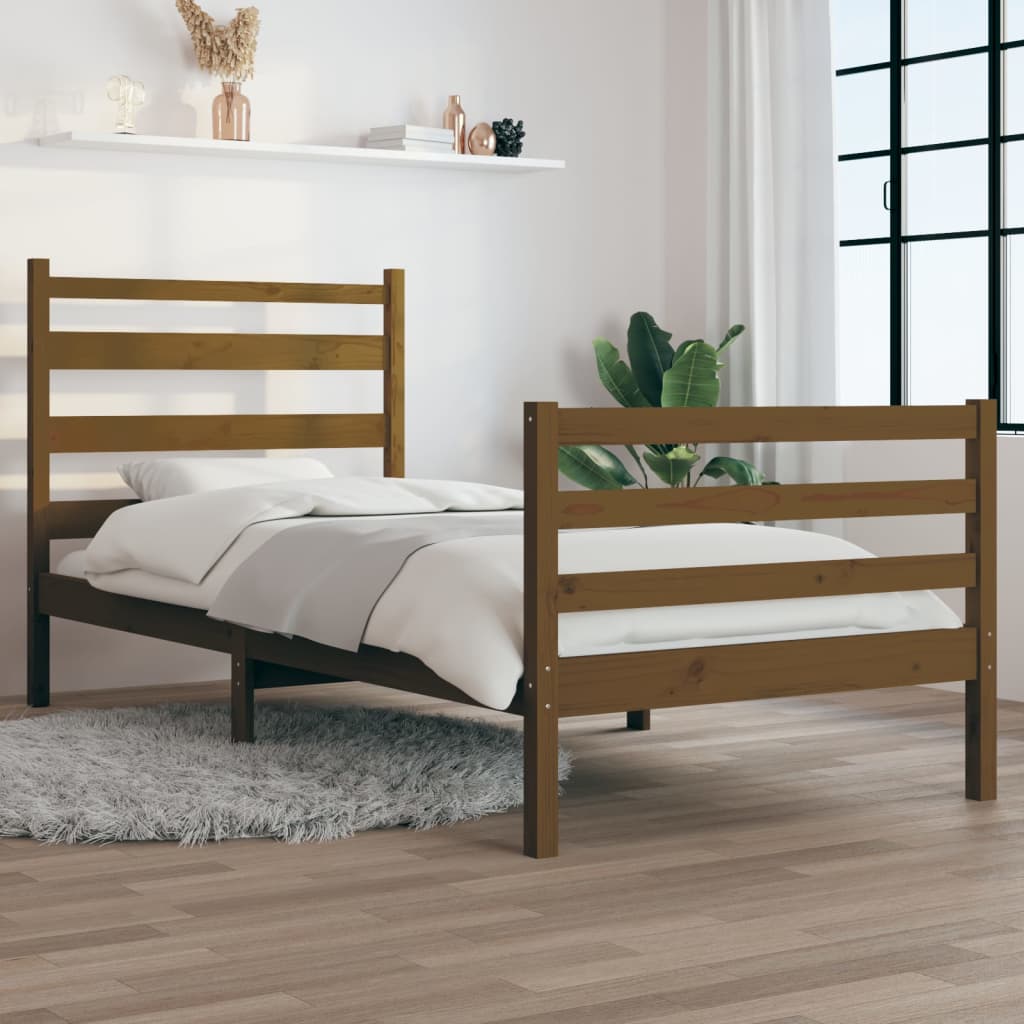 Bedframe Grenenhout