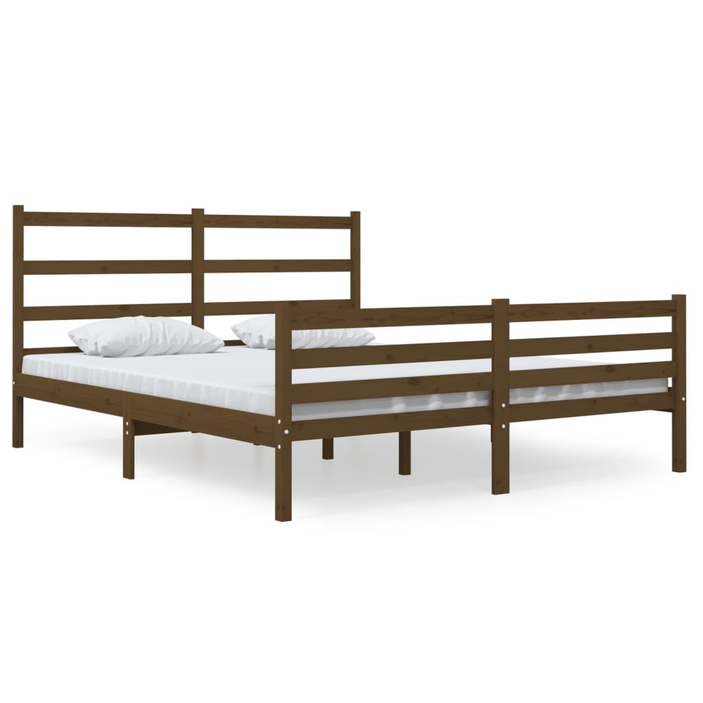 Bedframe Grenenhout