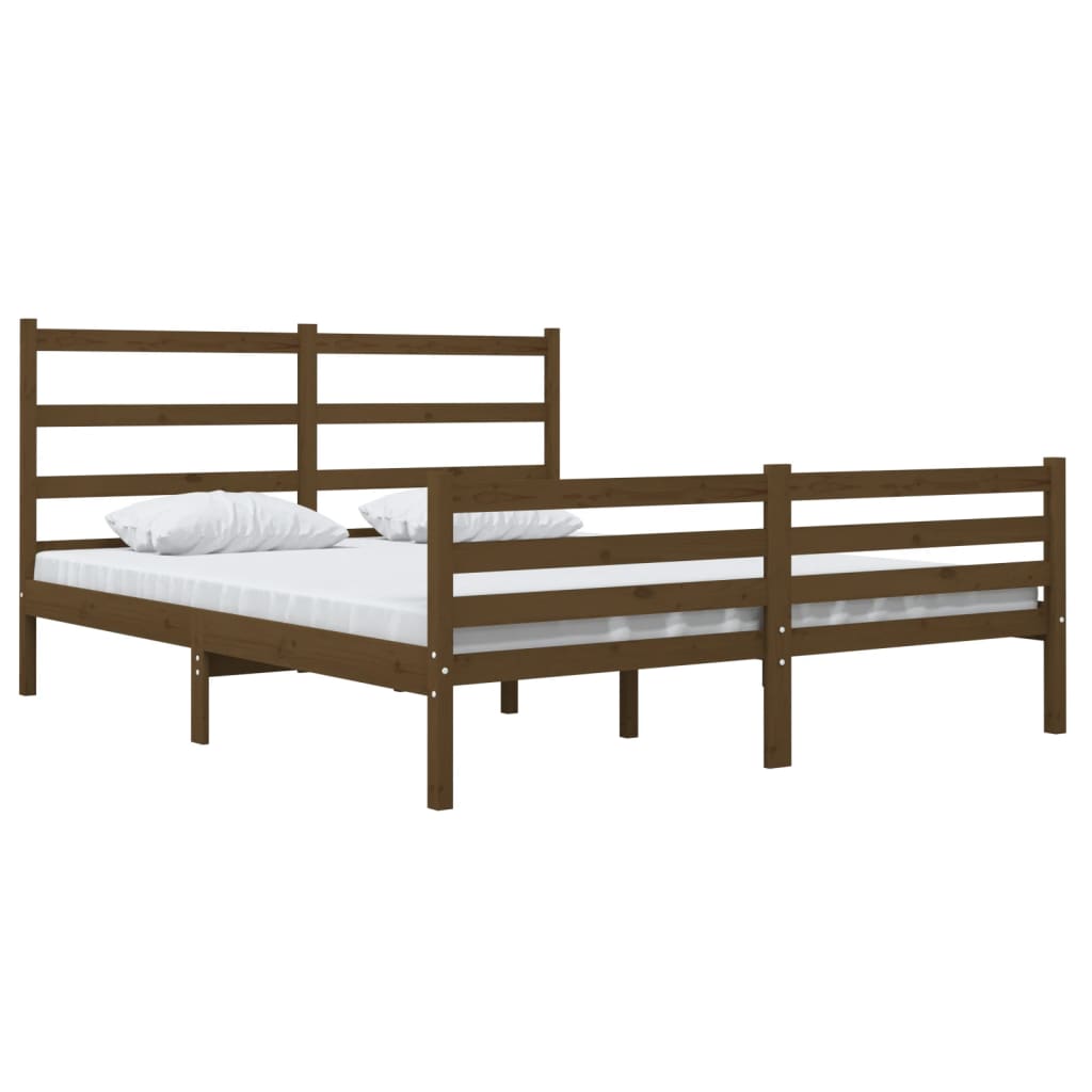 Bedframe Grenenhout