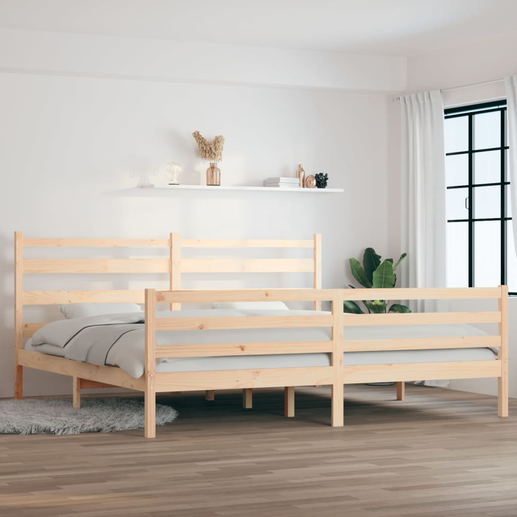 Bedframe Grenenhout