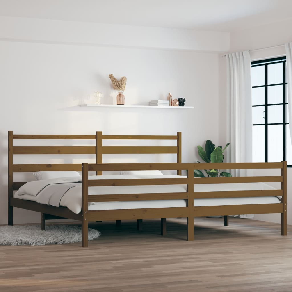 Bedframe Grenenhout