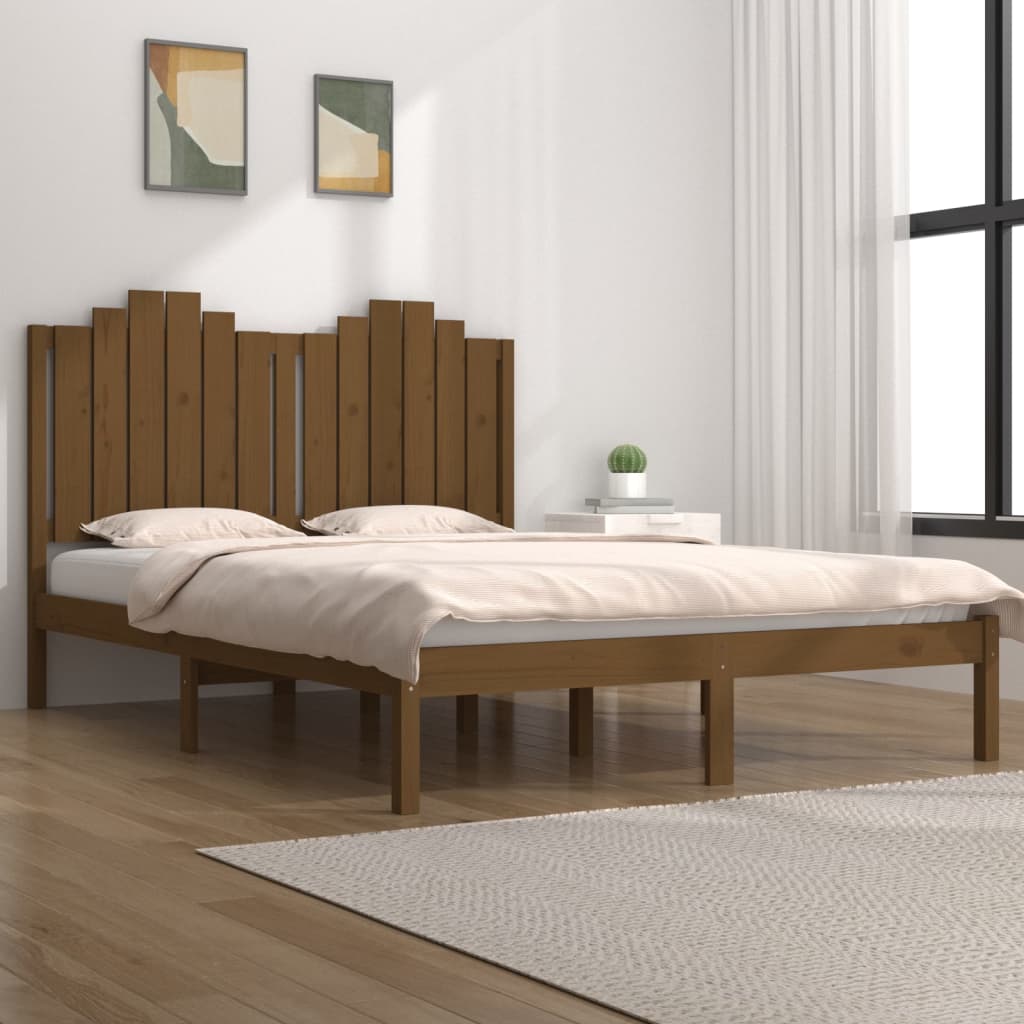 Bedframe Massief Grenenhout