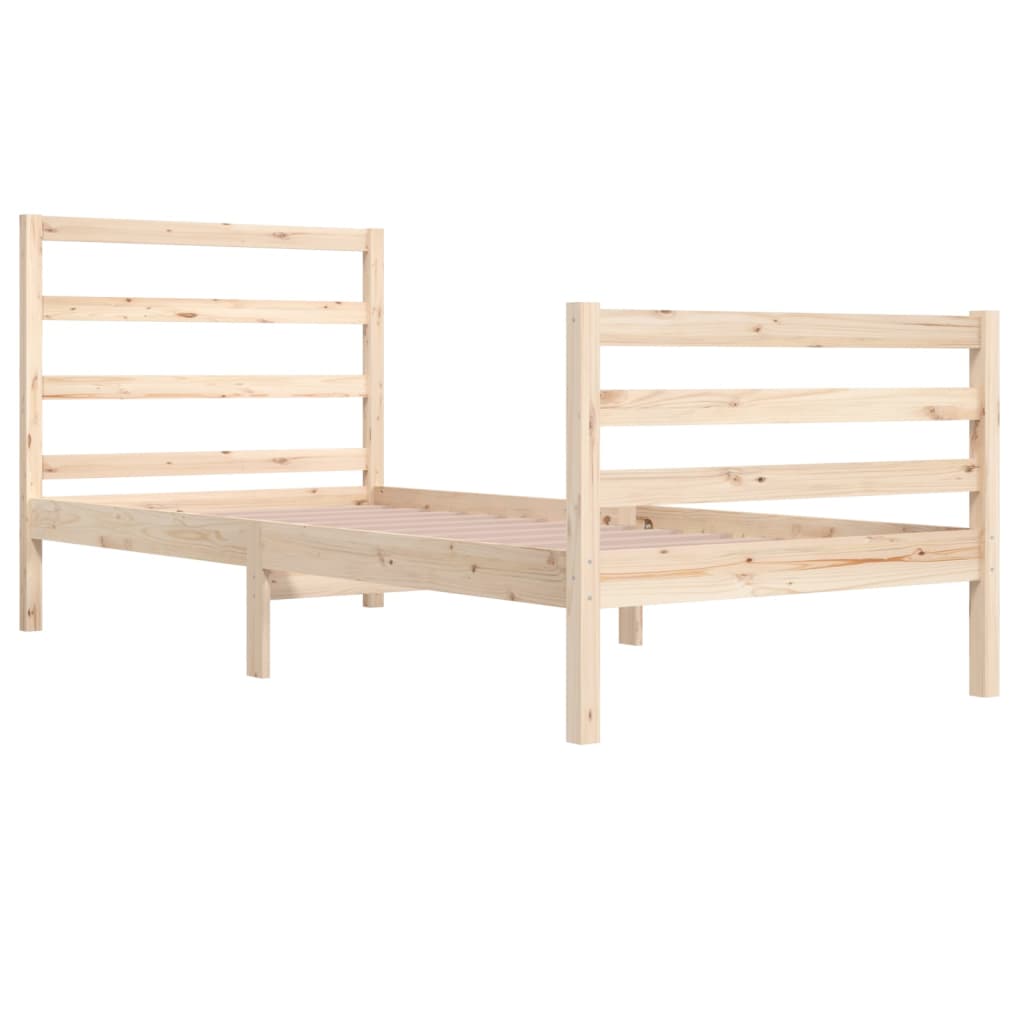 Bedframe Massief Grenenhout