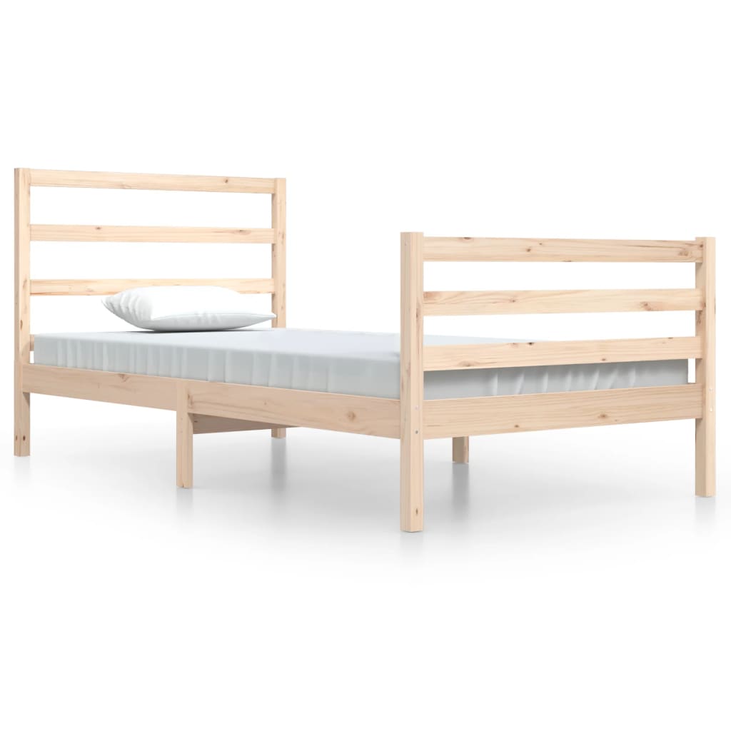 Bedframe Massief Grenenhout