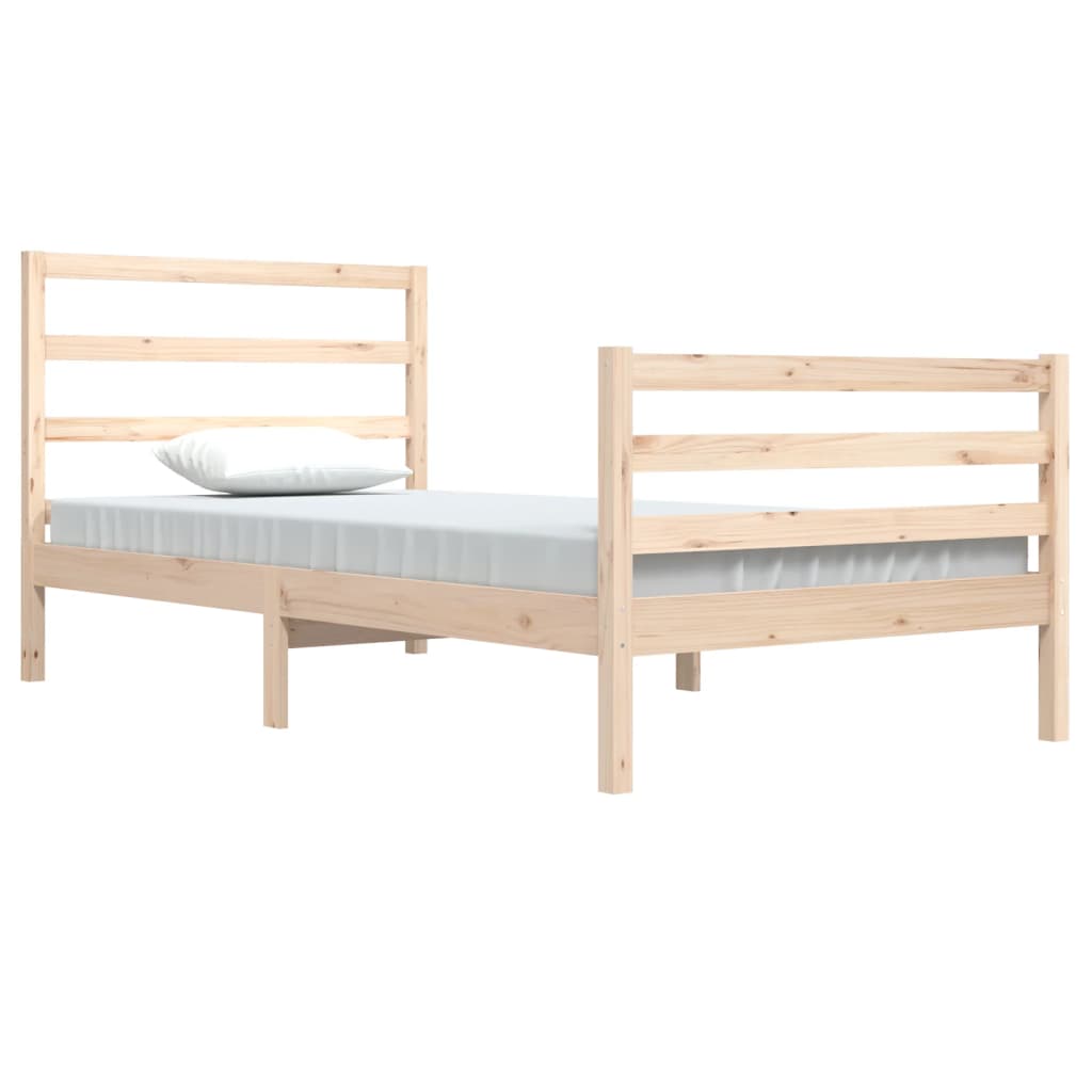 Bedframe Massief Grenenhout