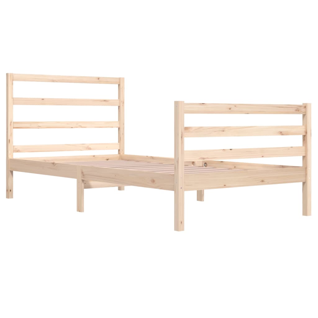 Bedframe Massief Grenenhout