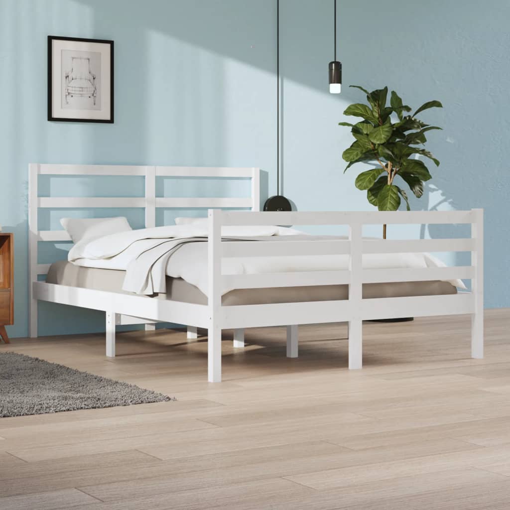 Bedframe Massief Grenenhout