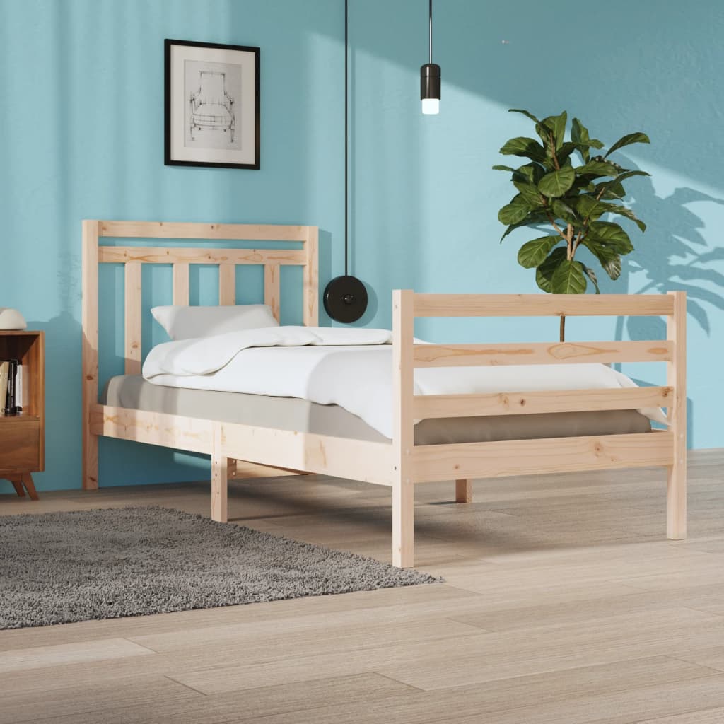 Bedframe Massief Hout