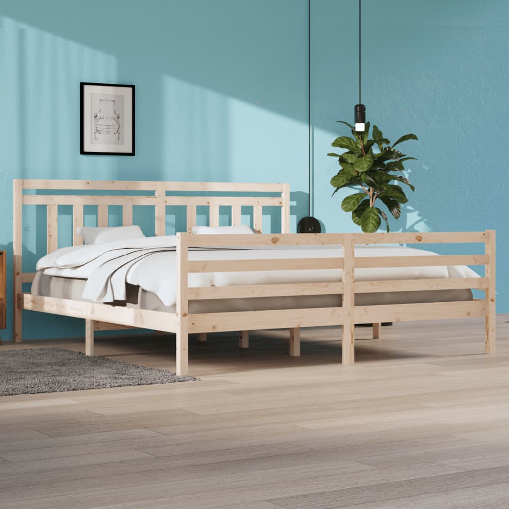 Bedframe Massief Hout