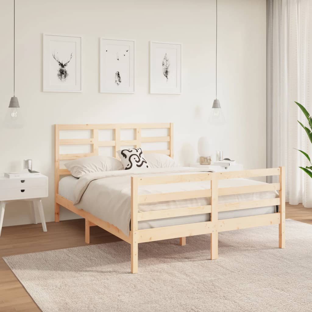 Bedframe Massief Hout