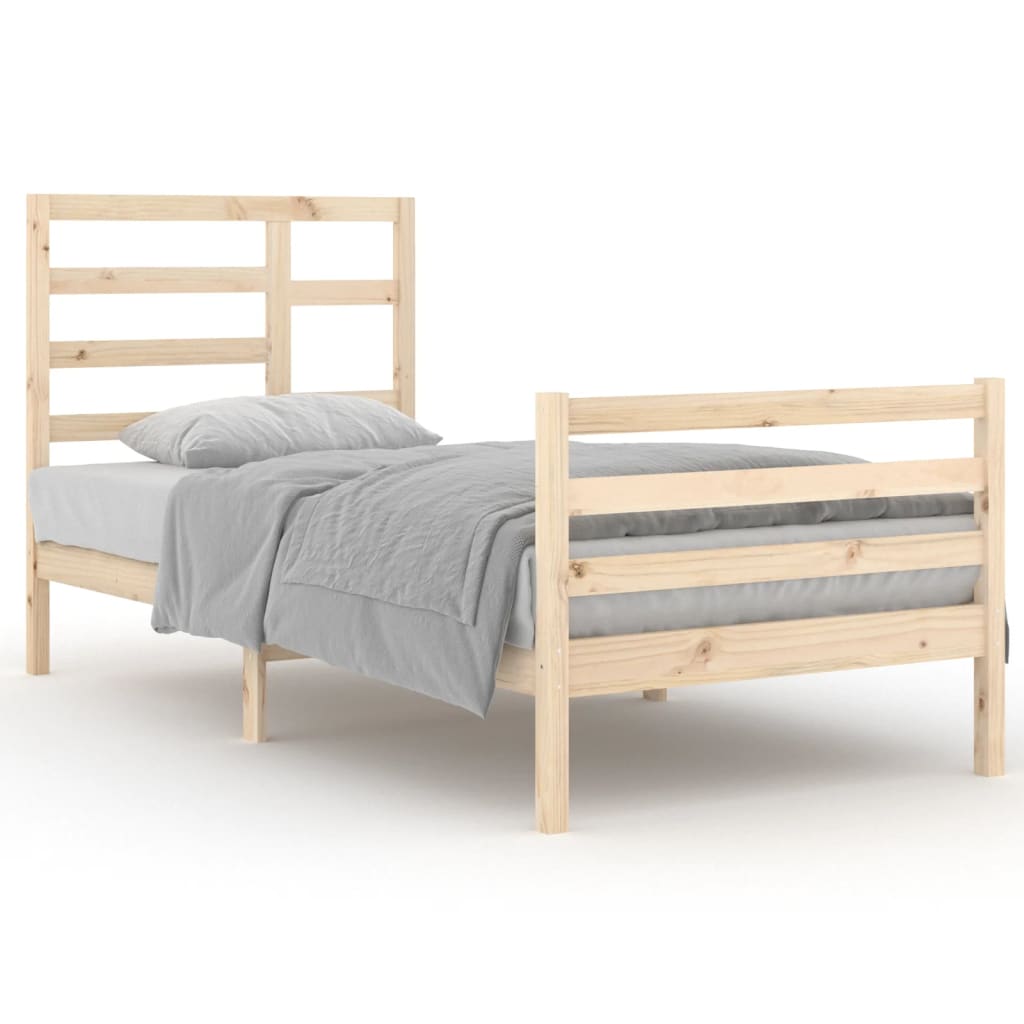 Bedframe Massief Hout