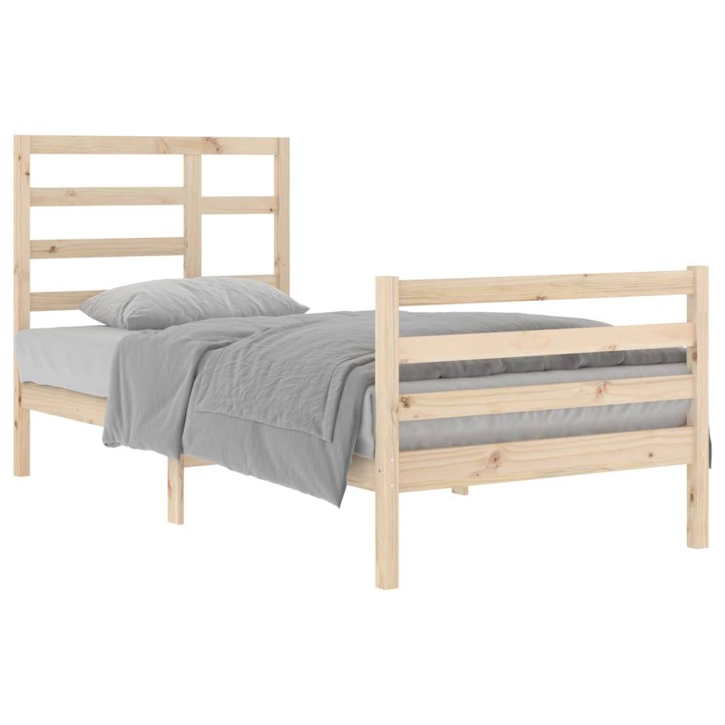 Bedframe Massief Hout