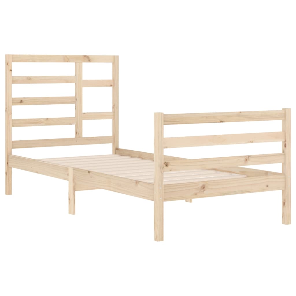 Bedframe Massief Hout