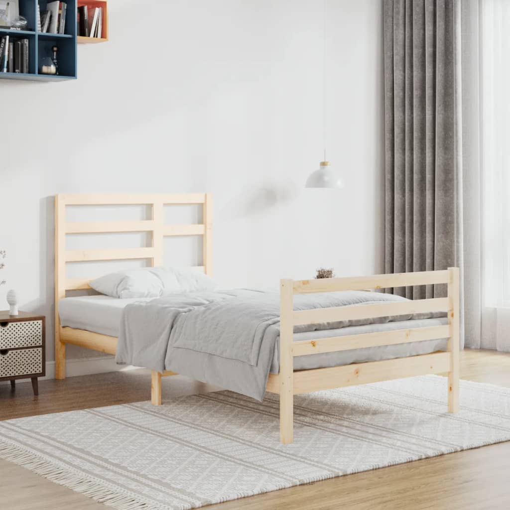 Bedframe Massief Hout