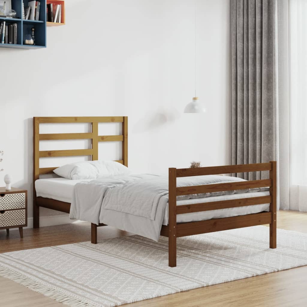 Bedframe Massief Hout