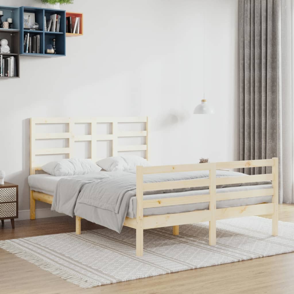 Bedframe Massief Hout