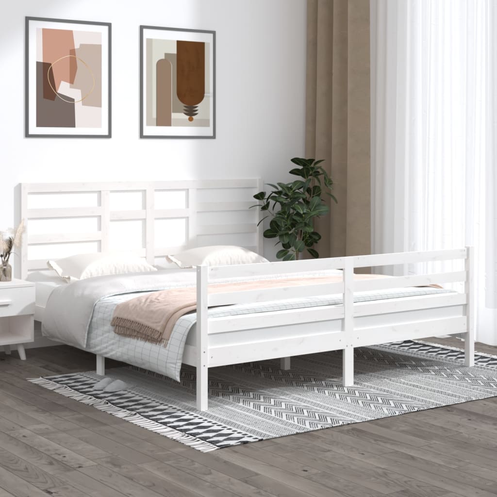 Bedframe Massief Hout