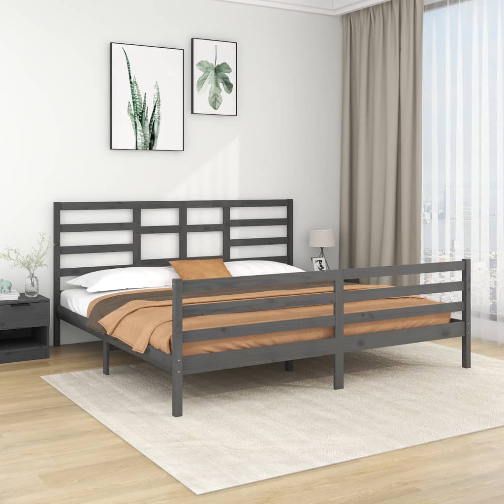 Bedframe Massief Hout