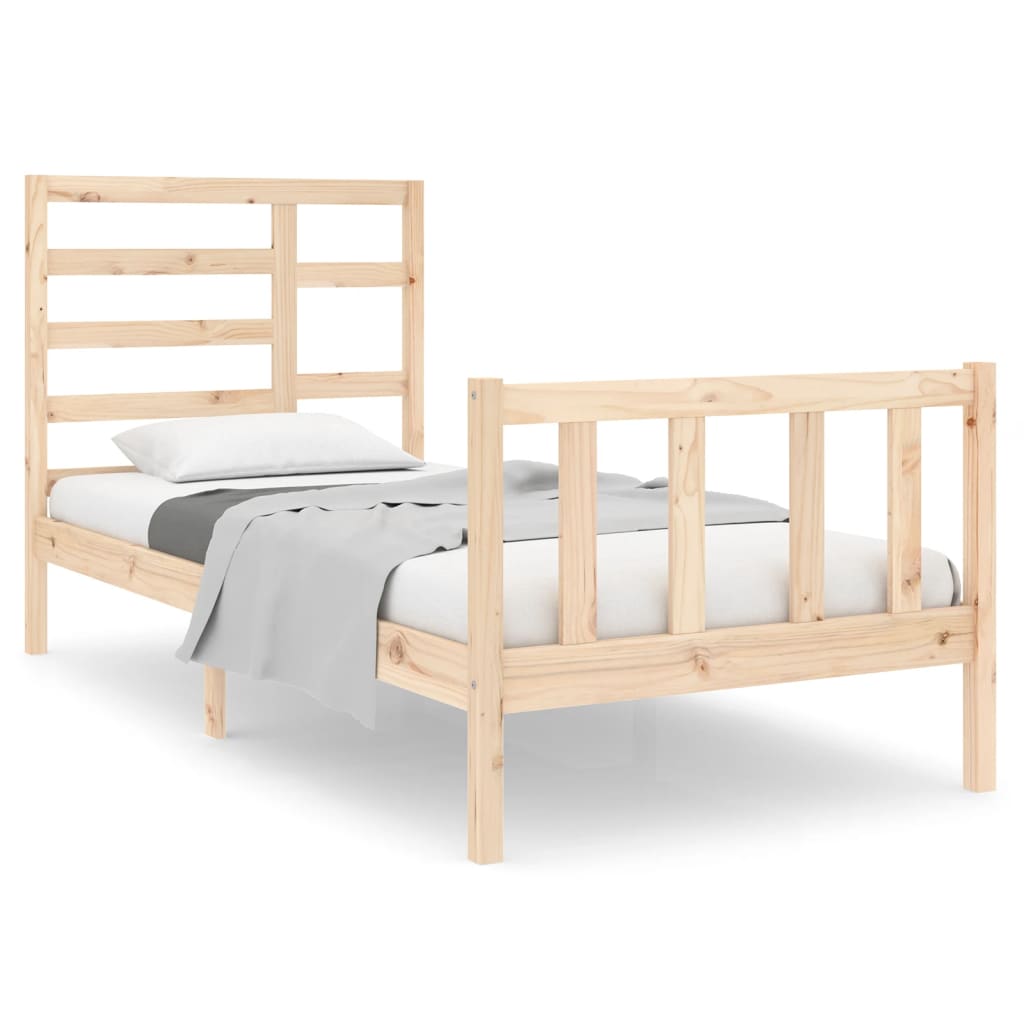 Bedframe Massief Hout