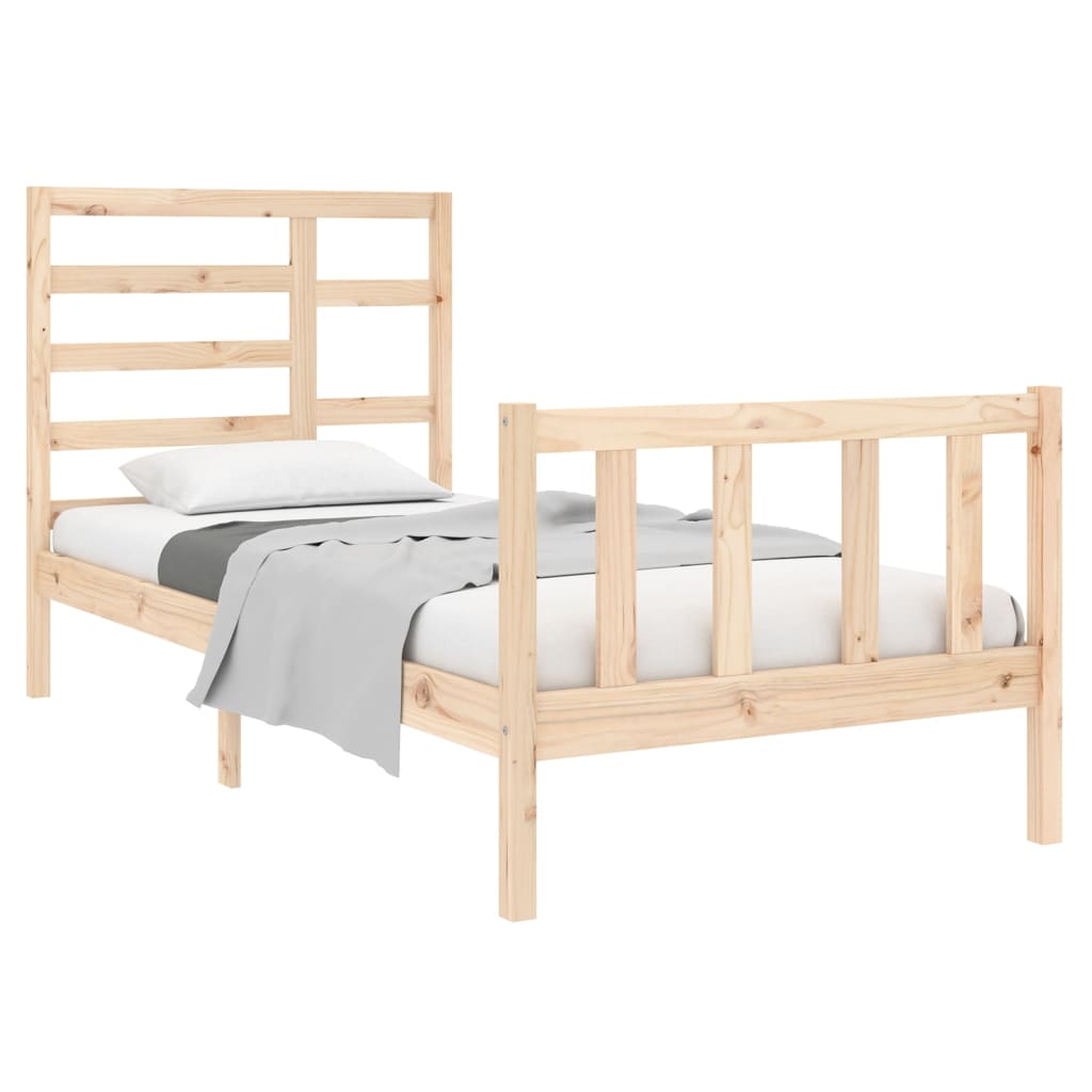 Bedframe Massief Hout