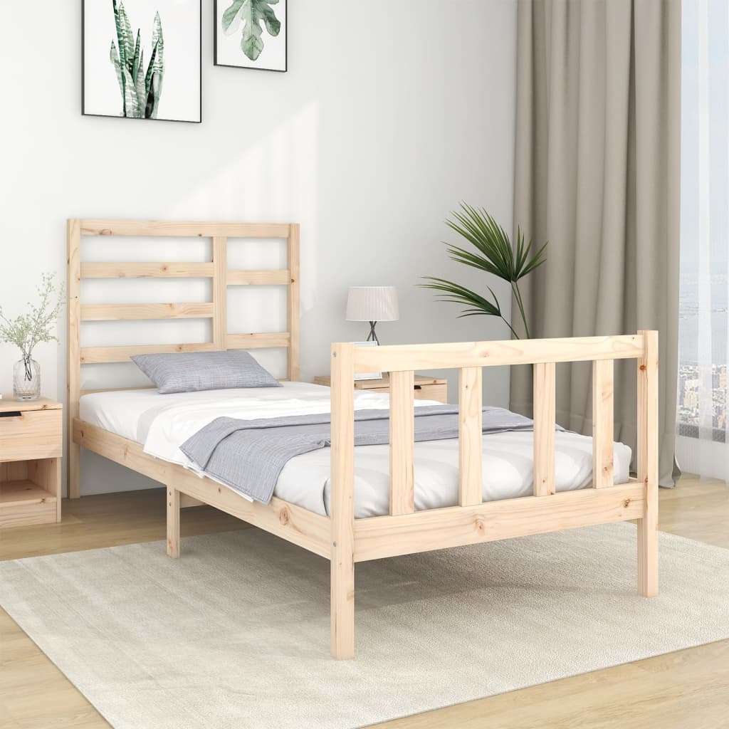 Bedframe Massief Hout